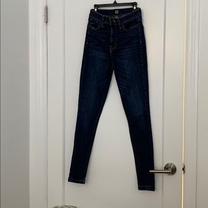 Dark blue skinny jeans